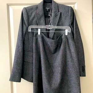Ann Taylor Grey skirt and suit jacket, 8